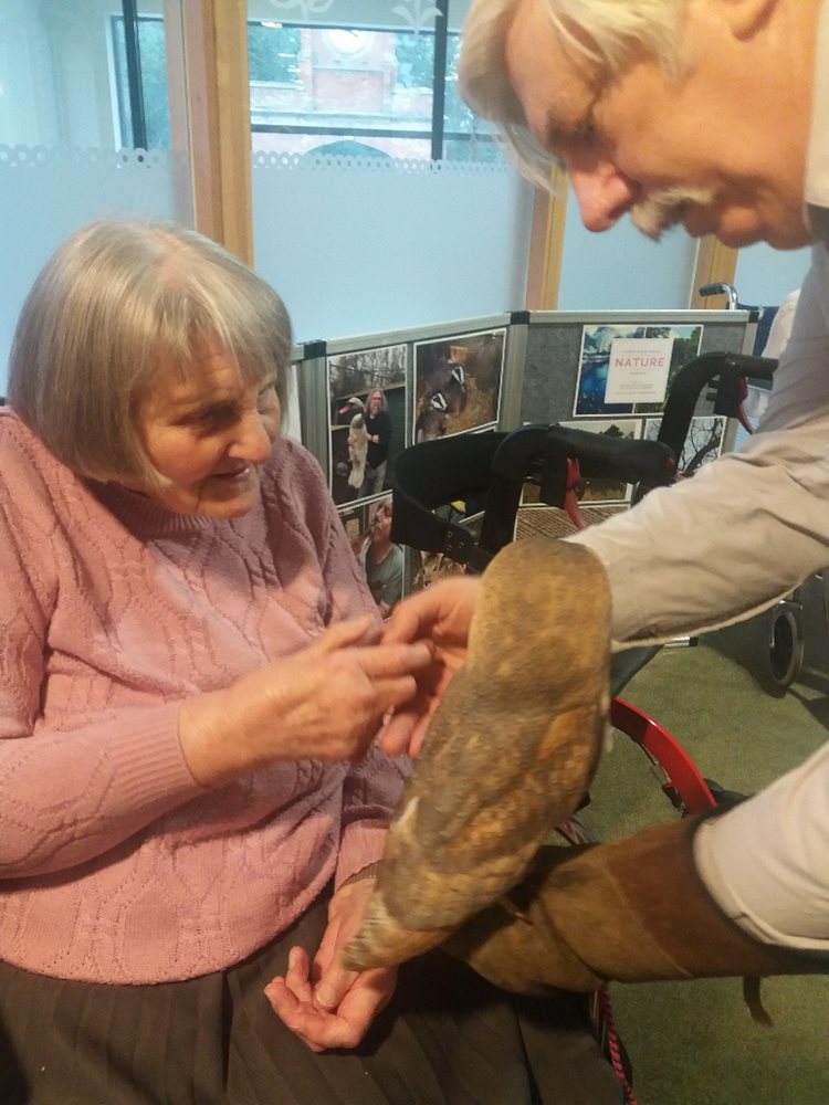 Cheadle care home residents and local school take birdwatch weekend to the ‘nest level’